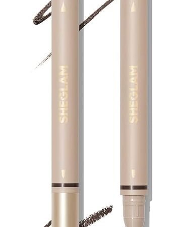 SHEGLAM  Waterproof 2-in-1 Eyebrow Pencil - Chocolate