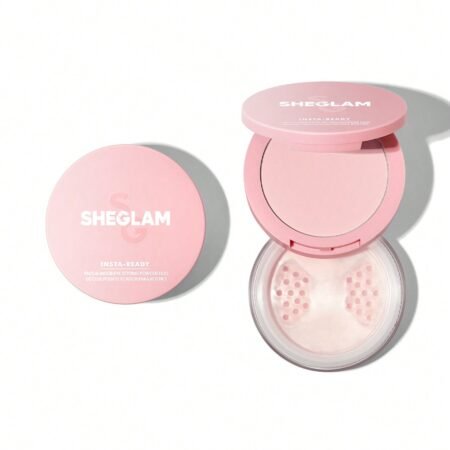 SheGlam Insta-Ready Face & Under Eye Setting Powder Duo-Bubblegum