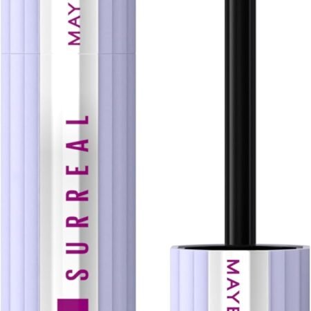 Maybelline New York Extension Mascara, Salon-Like Extension, Length & Volume, Long-Lasting 24H Buildable Formula, The Falsies Surreal, Black