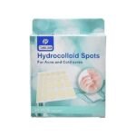 Hydrocolloid spots for acne and cold sores Skin Tone Pill Sticker