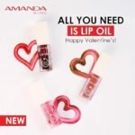 Amanda lip oil red