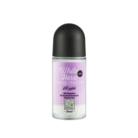 Bobana "White Here" Deodorant With Floral Scent
