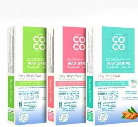 Coco Hair Removal Wax Strips