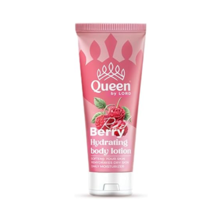 Queen Hydrating Body Lotion with Red Berry Scent