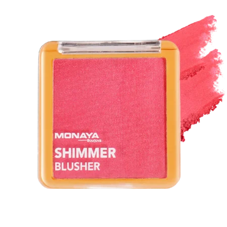 Monaya Radiant Glow Shimmer Blush,6 Radiant Shades