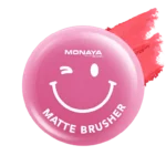 Monaya Velvet Touch Matte Blush,6 Shades