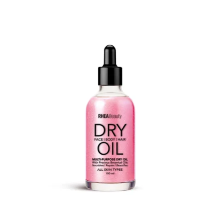 RHEA BEAUTY 3 in 1 Shimmering Pink Dry Oil
