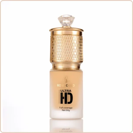 Rose Gold Ultra HD Foundation Full Coverage In 6 Shades